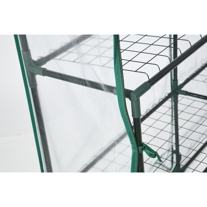 Shelterlogic Grow It Small Greenhouse 4' 8" x 4' 8" x 6' 5"