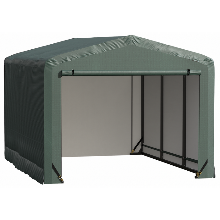 Shelterlogic Sheltertube Wind And Snow-Load Rated Garage, 10 x 14 x 8 Ft.