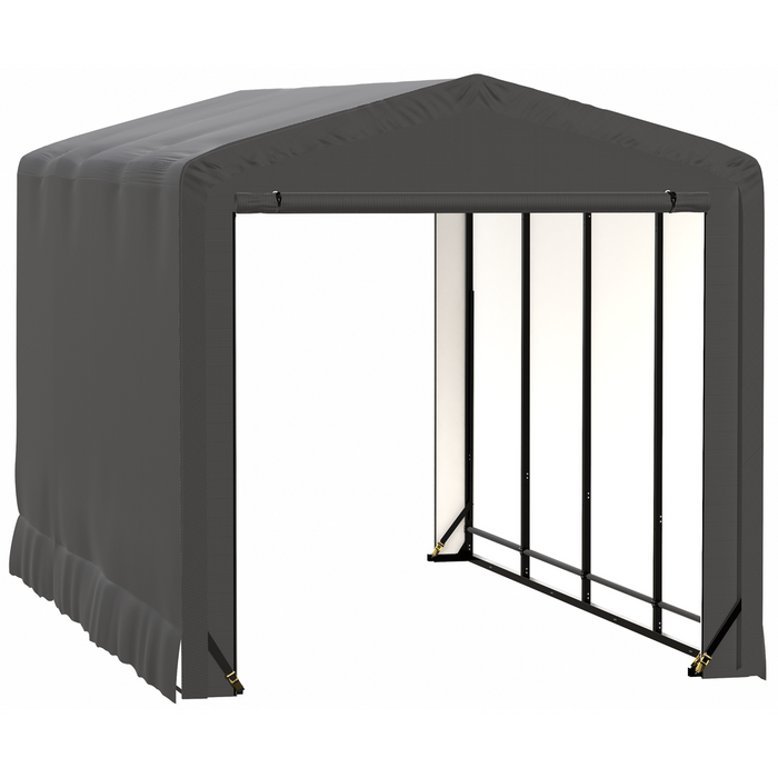 Shelterlogic Sheltertube Wind And Snow-Load Rated Garage, 10 x 18 x 10 Ft.