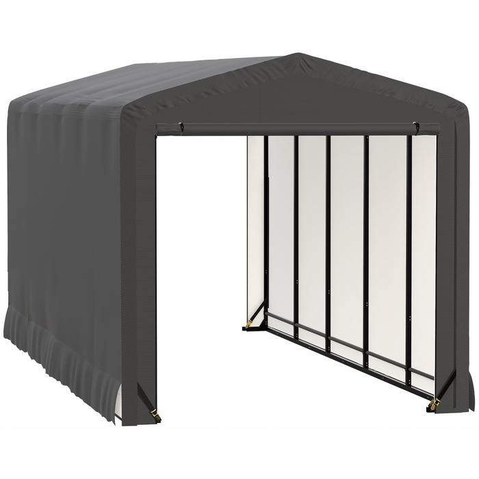 Shelterlogic Sheltertube Wind And Snow-Load Rated Garage, 10 x 23 x 10 Ft.