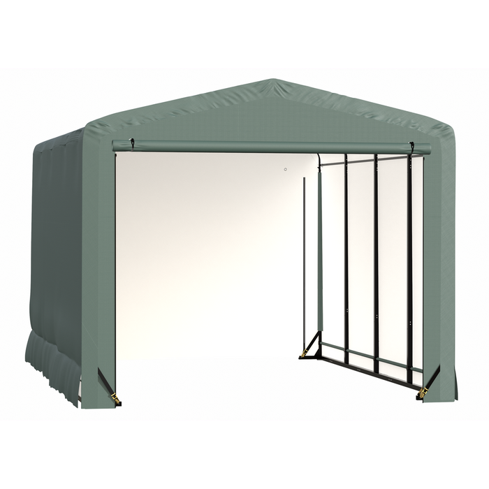 Shelterlogic Sheltertube Wind And Snow-Load Rated Garage, 12 x 18 x 10 Ft.