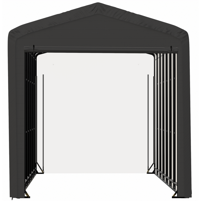 Shelterlogic Sheltertube Wind And Snow-Load Rated Garage, 14 x 36 x 16 Ft.