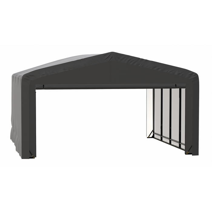 Shelterlogic Sheltertube Wind And Snow-Load Rated Garage, 20 x 18 x 12 Ft.