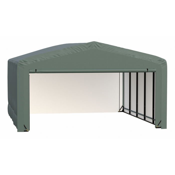 Shelterlogic Sheltertube Wind And Snow-Load Rated Garage, 20 x 23 x 12 Ft.