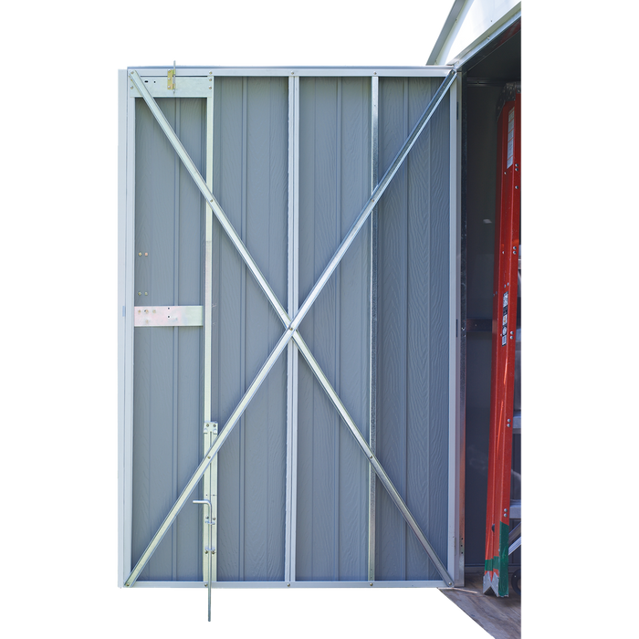 Arrow Commander Steel Storage Building In Eggshell