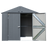 Arrow Elite Steel Shed 8 x 6 Ft. In Anthracite
