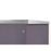 Newage Products Outdoor Kitchen Cabinets Aluminum Slate Grey Glass (X2) 45° Corner Cabinet