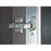 Newage Products Outdoor Kitchen Cabinets Aluminum Slate Grey Glass (X2) 45° Corner Cabinet