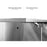 Newage Products Outdoor Kitchen Cabinets Stainless Steel 6-Piece Set With 90° Corner Shelf