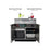 Newage Products Outdoor Kitchen Cabinets Stainless Steel 6-Piece Set With 90° Corner Shelf