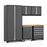 Newage Products Pro 3.0 Series 6-Piece Garage Cabinet Set With Utility Cart