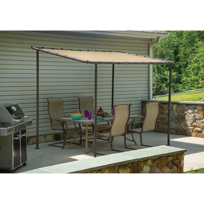 Shelterlogic Solano Gazebo Canopy Tan Cover 10 x 6 Ft.